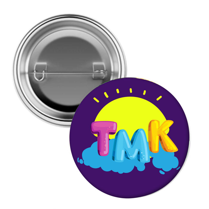 1 3/4" Full Color Pin Back Campaign Button