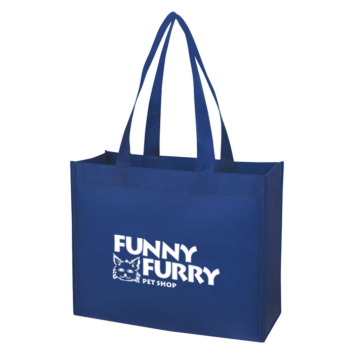 Matte Laminated Non-Woven Shopper Tote Bag