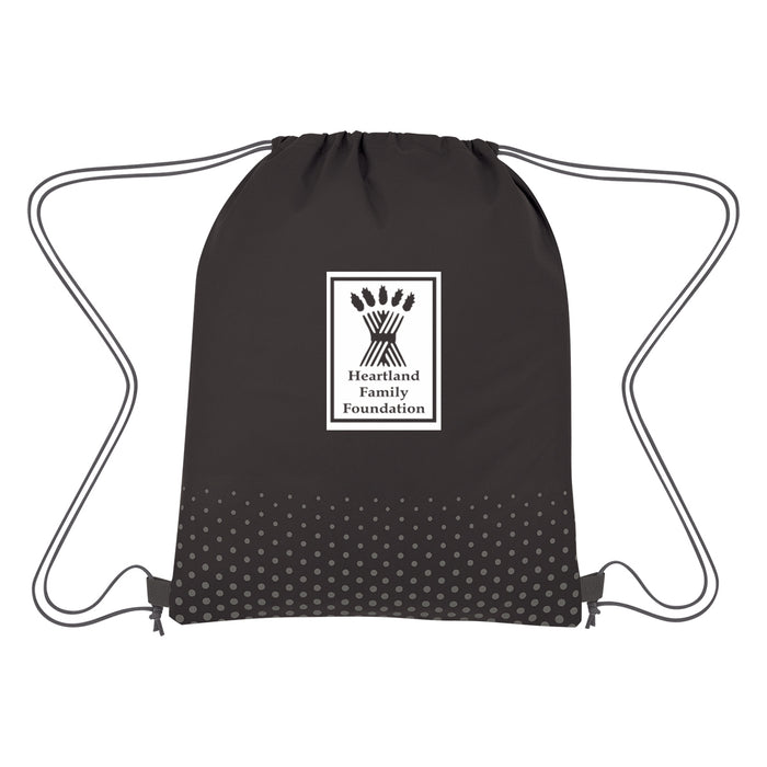 Connect the Dots Non-Woven Drawstring Bag