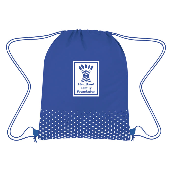 Connect the Dots Non-Woven Drawstring Bag