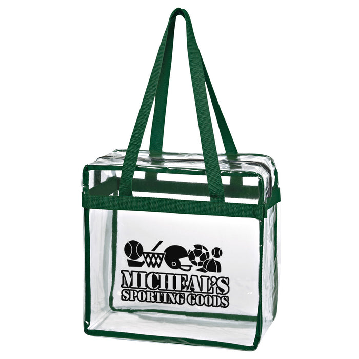 Clear Tote Bag With Zipper