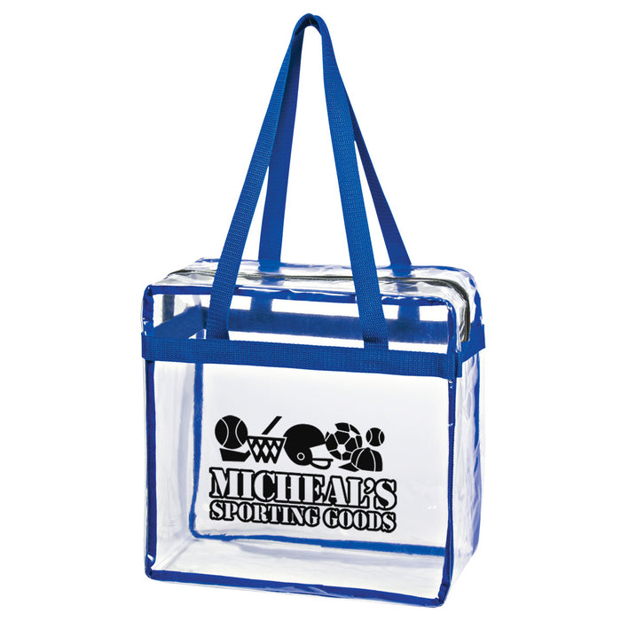 Clear Tote Bag With Zipper