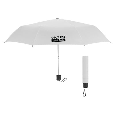 42" Arc Telescopic Umbrella with 100 % Rpet Canpoy