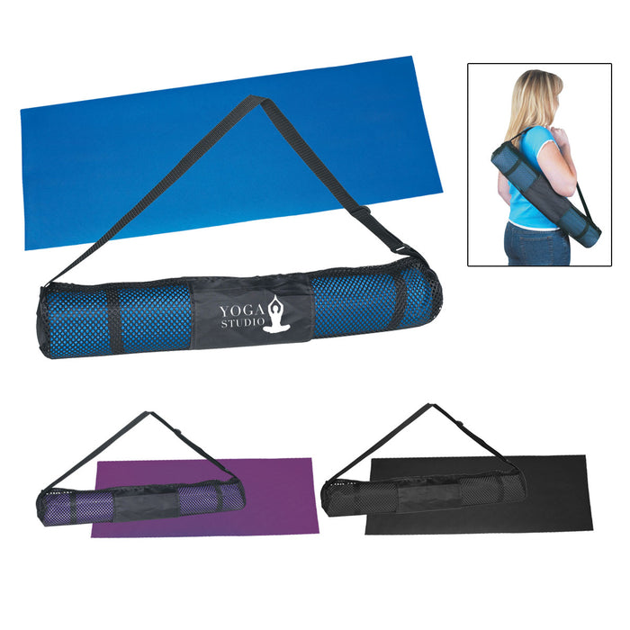 Yoga Mat with Carrying Case