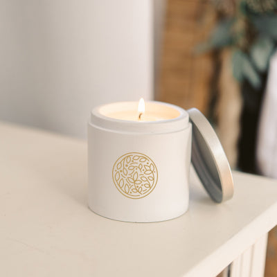 Cali Clay Cement Candle