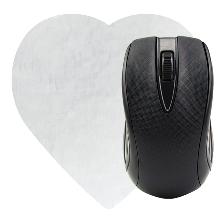 Heart Shaped Full Color Computer Mouse