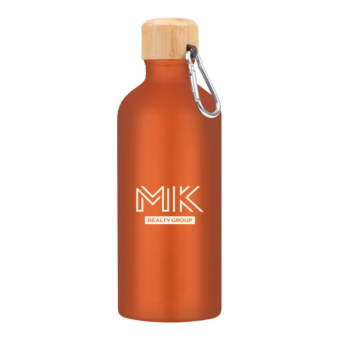 20 Oz. Aluminum Tundra Bike Bottle With Bamboo Lid